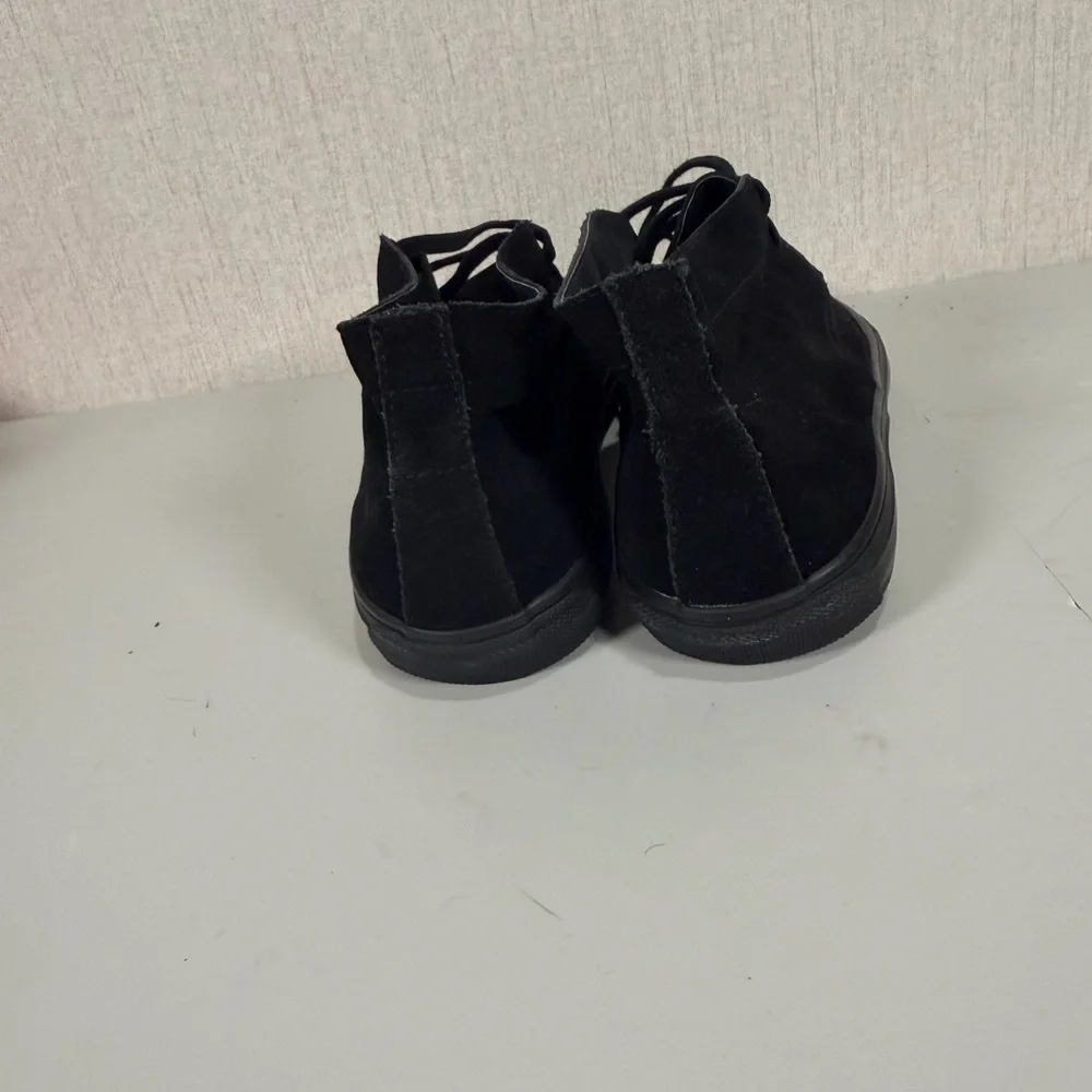 Men's Black Suede Shoes‎